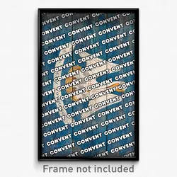 Convent Louisiana Poster (LA City Souvenir 11x17 Town Print)