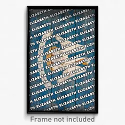Elizabeth Louisiana Poster (LA City Souvenir 11x17 Town Print)