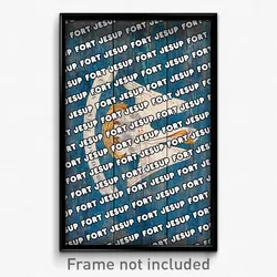 Fort Jesup Louisiana Poster (LA City Souvenir 11x17 Town Print)
