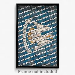 Kilbourne Louisiana Poster (LA City Souvenir 11x17 Town Print)