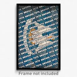 Grosse Tete Louisiana Poster (LA City Souvenir 11x17 Town Print)