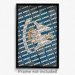 Angie Louisiana Poster (LA City Souvenir 11x17 Town Print)