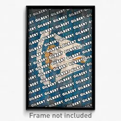 Gilbert Louisiana Poster (LA City Souvenir 11x17 Town Print)