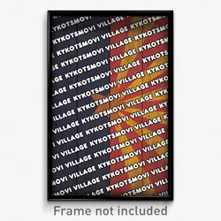 Kykotsmovi Village Arizona Poster (AZ City Souvenir 11x17 Town Print)
