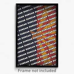 Duncan Arizona Poster (AZ City Souvenir 11x17 Town Print)
