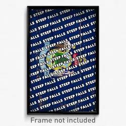Steep Falls Maine Poster (ME City Souvenir 11x17 Town Print)