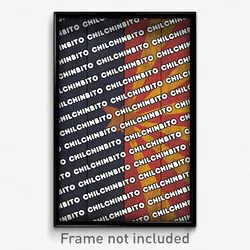 Chilchinbito Arizona Poster (AZ City Souvenir 11x17 Town Print)
