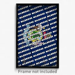 Milbridge Maine Poster (ME City Souvenir 11x17 Town Print)
