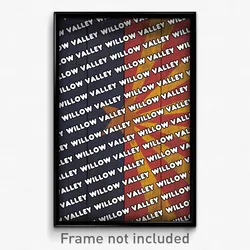 Willow Valley Arizona Poster (AZ City Souvenir 11x17 Town Print)
