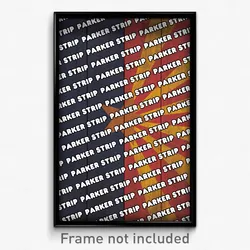 Parker Strip Arizona Poster (AZ City Souvenir 11x17 Town Print)