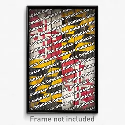 Dundalk Maryland Poster (MD City Souvenir 11x17 Town Print)