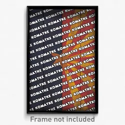 Komatke Arizona Poster (AZ City Souvenir 11x17 Town Print)