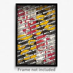 Milford Mill Maryland Poster (MD City Souvenir 11x17 Town Print)