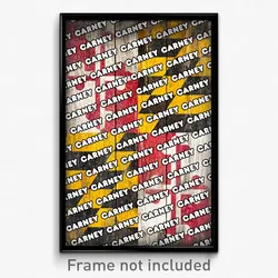 Carney Maryland Poster (MD City Souvenir 11x17 Town Print)
