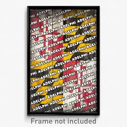 Adelphi Maryland Poster (MD City Souvenir 11x17 Town Print)