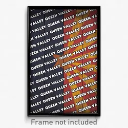 Queen Valley Arizona Poster (AZ City Souvenir 11x17 Town Print)