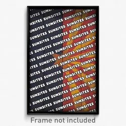 Sunsites Arizona Poster (AZ City Souvenir 11x17 Town Print)