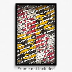 Manchester Maryland Poster (MD City Souvenir 11x17 Town Print)