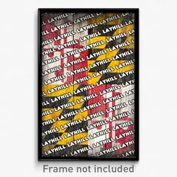 Layhill Maryland Poster (MD City Souvenir 11x17 Town Print)