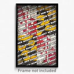 New Market Maryland Poster (MD City Souvenir 11x17 Town Print)