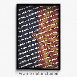 Arivaca Junction Arizona Poster (AZ City Souvenir 11x17 Town Print)