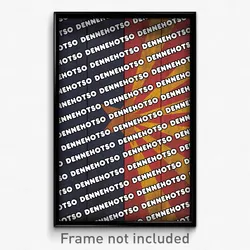 Dennehotso Arizona Poster (AZ City Souvenir 11x17 Town Print)