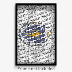 Medford Massachusetts Poster (MA City Souvenir 11x17 Town Print)