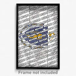 Revere Massachusetts Poster (MA City Souvenir 11x17 Town Print)