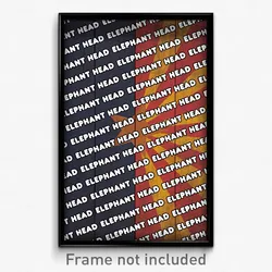 Elephant Head Arizona Poster (AZ City Souvenir 11x17 Town Print)