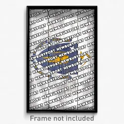 Newburyport Massachusetts Poster (MA City Souvenir 11x17 Town Print)
