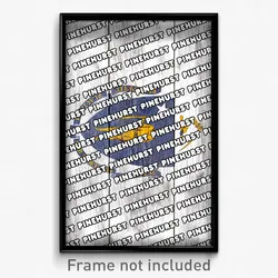 Pinehurst Massachusetts Poster (MA City Souvenir 11x17 Town Print)