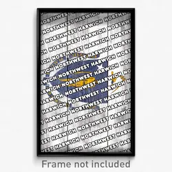 Northwest Harwich Massachusetts Poster (MA City Souvenir 11x17 Town Print)