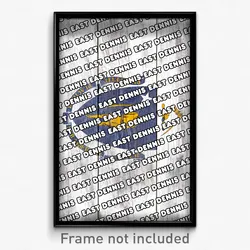 East Dennis Massachusetts Poster (MA City Souvenir 11x17 Town Print)