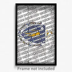 Dennis Port Massachusetts Poster (MA City Souvenir 11x17 Town Print)