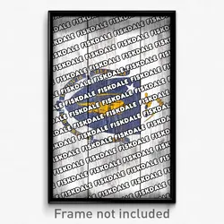 Fiskdale Massachusetts Poster (MA City Souvenir 11x17 Town Print)