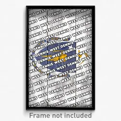 West Dennis Massachusetts Poster (MA City Souvenir 11x17 Town Print)