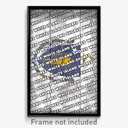 White Island Shores Massachusetts Poster (MA City Souvenir 11x17 Town Print)