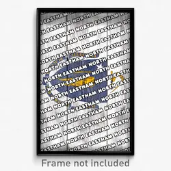North Eastham Massachusetts Poster (MA City Souvenir 11x17 Town Print)