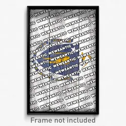 Weweantic Massachusetts Poster (MA City Souvenir 11x17 Town Print)