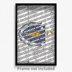Seabrook Massachusetts Poster (MA City Souvenir 11x17 Town Print)