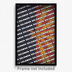 Solomon Arizona Poster (AZ City Souvenir 11x17 Town Print)