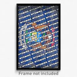 Wyoming Michigan Poster (MI City Souvenir 11x17 Town Print)