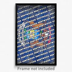 Kentwood Michigan Poster (MI City Souvenir 11x17 Town Print)