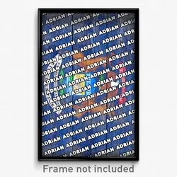 Adrian Michigan Poster (MI City Souvenir 11x17 Town Print)