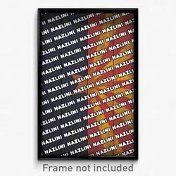 Nazlini Arizona Poster (AZ City Souvenir 11x17 Town Print)