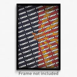 Turkey Creek Arizona Poster (AZ City Souvenir 11x17 Town Print)