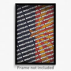 Wheatfields Arizona Poster (AZ City Souvenir 11x17 Town Print)
