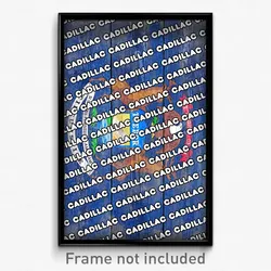 Cadillac Michigan Poster (MI City Souvenir 11x17 Town Print)