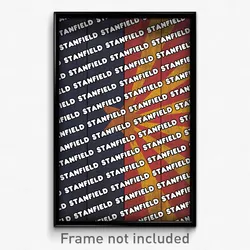 Stanfield Arizona Poster (AZ City Souvenir 11x17 Town Print)