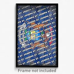 St. Joseph Michigan Poster (MI City Souvenir 11x17 Town Print)